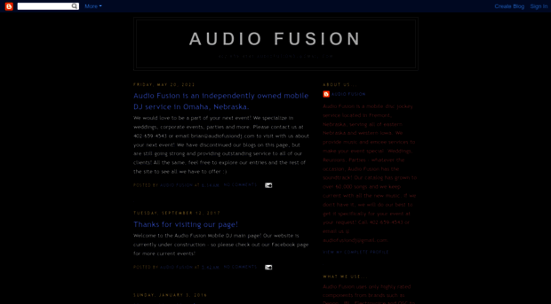 audiofusiondj.com