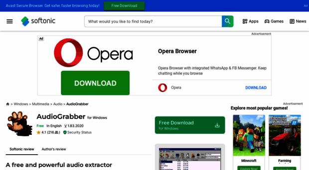 audiograbber.en.softonic.com