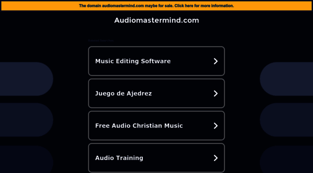 audiomastermind.com