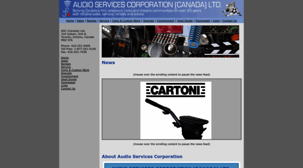 audioservicescanada.com