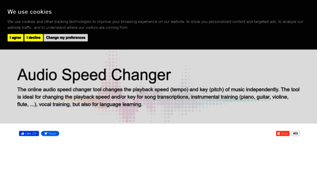 audiospeedchanger.com