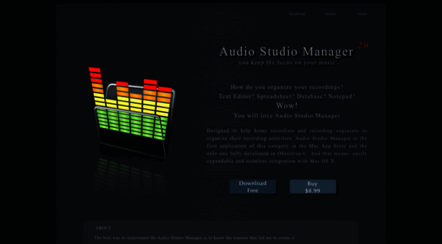 audiostudiomanager.com