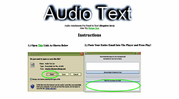 audiotext.sourceforge.net