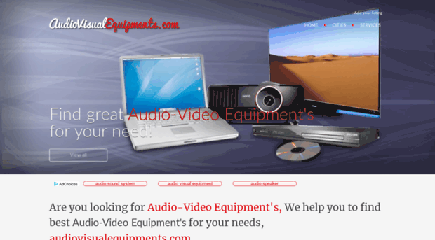 audiovisualequipments.com