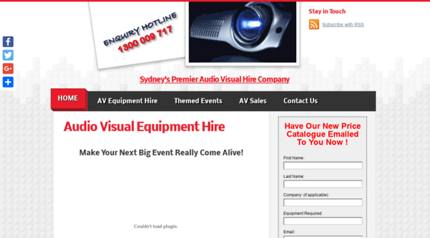 audiovisualhiresydney.com