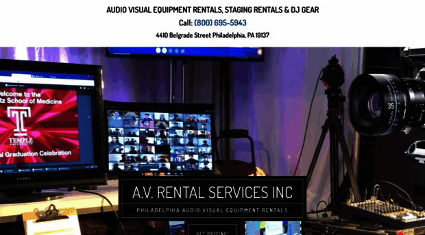 audiovisualrenting.com