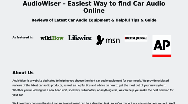 audiowiser.com