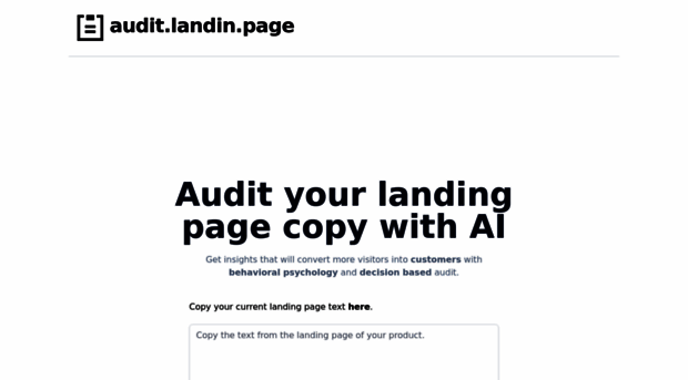 audit.landin.page