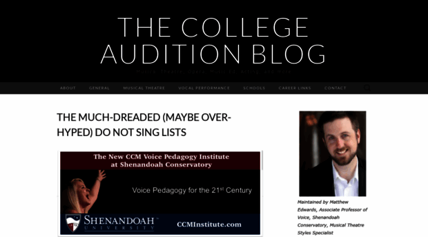 auditioningforcollege.com