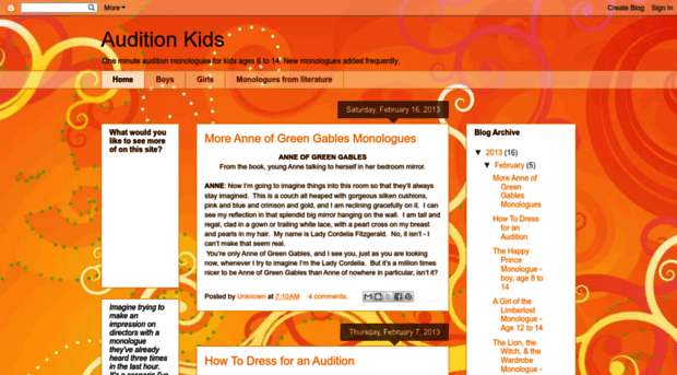 auditionkids.blogspot.com