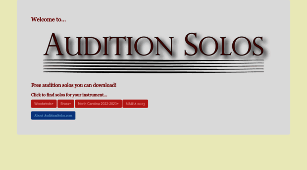 auditionsolos.com