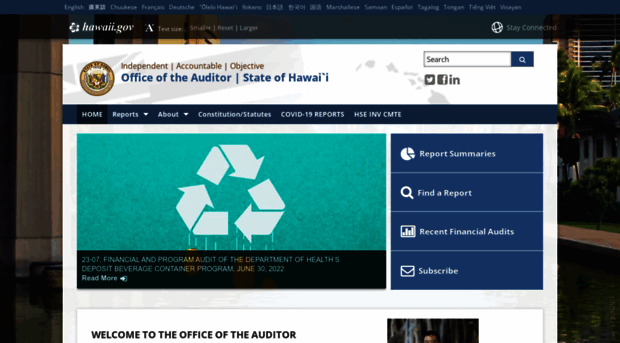 auditor.hawaii.gov