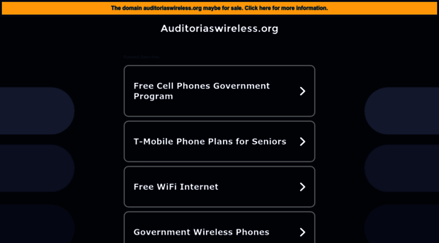 auditoriaswireless.org