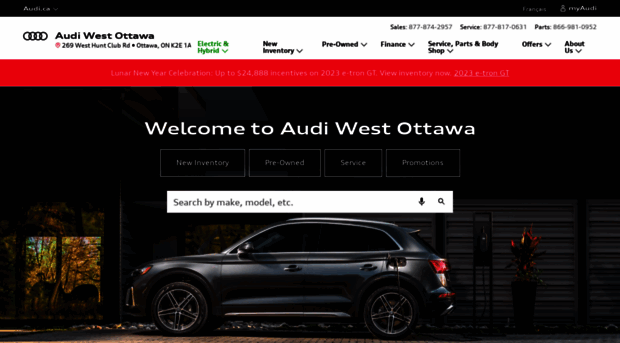 audiwestottawa.ca