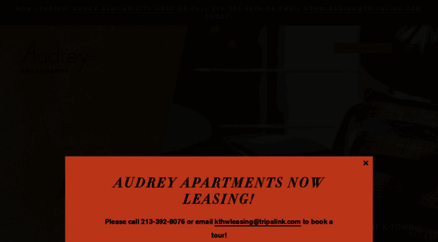 audreyapartments.com