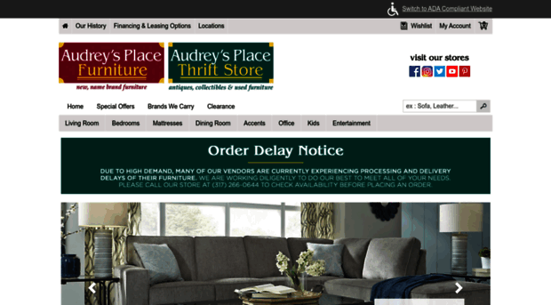 audreysplacefurniture.com