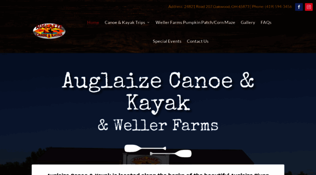 auglaizecanoe.com