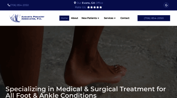 augustapodiatry.com