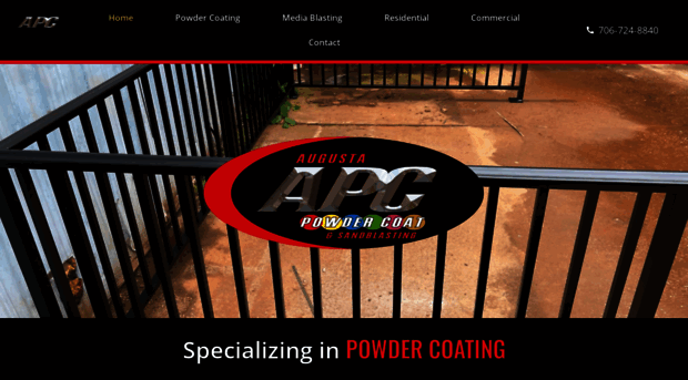 augustapowdercoating.com