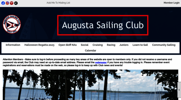 augustasailingclub.com