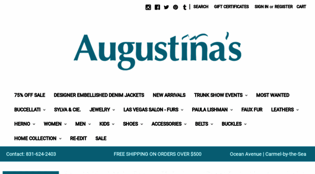 augustinaleathers.com