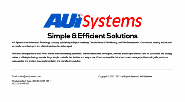 auisystems.co.uk