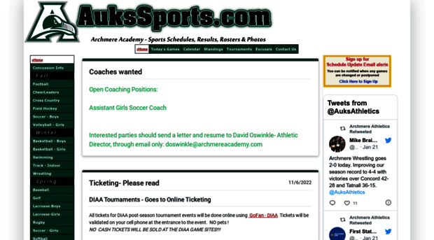 aukssports.com