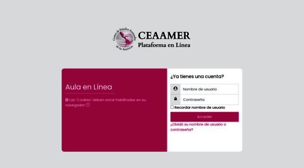 aulaenlinea.ceaamer.edu.mx