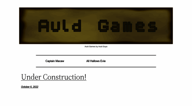 auld-games.co.uk