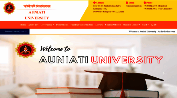 auniv.in