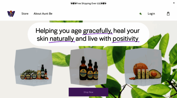 auntbebotanicals.com