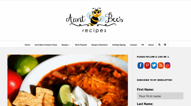 auntbeesrecipes.com