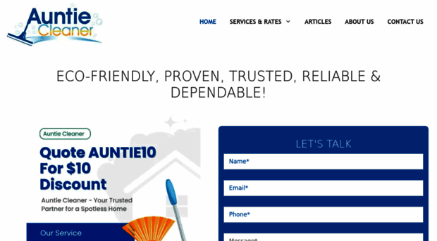 auntieclean.com