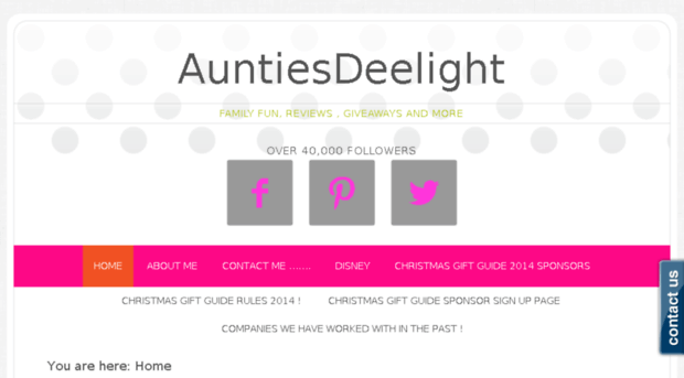 auntiesdeelight.com