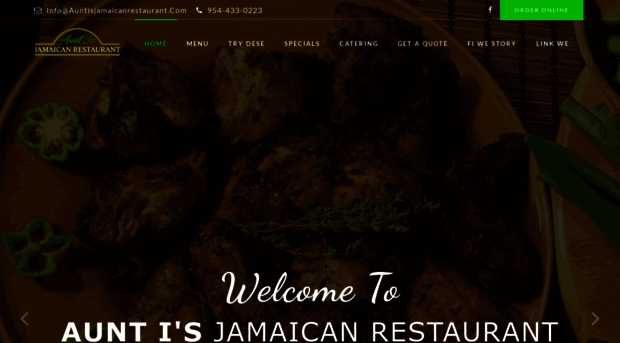 auntisjamaicanrestaurant.com
