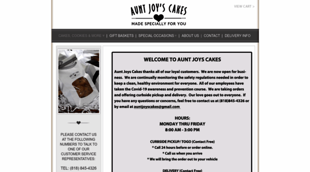 auntjoyscakes.com