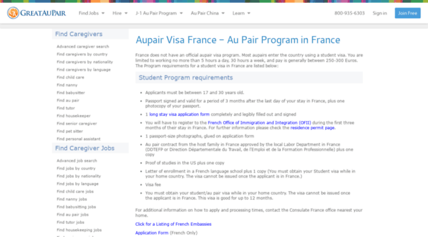 aupair-visa-france.greataupair.com