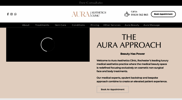 auraaestheticsclinic.com