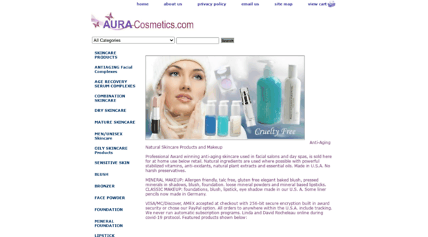 auracosmetics.com