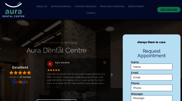 auradentalcentre.com