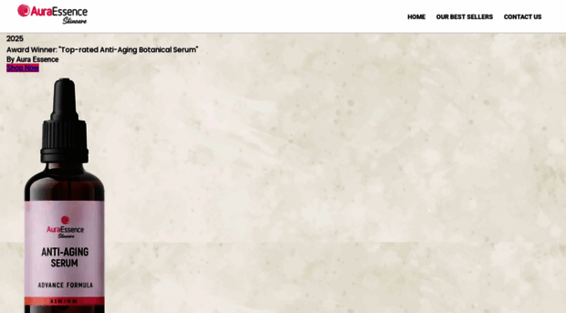auraessenceskin.com