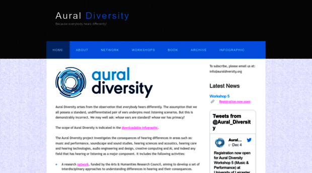 auraldiversity.org