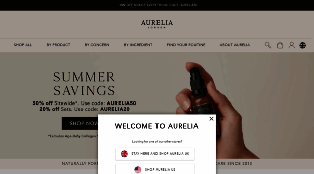 aureliaskincare.com