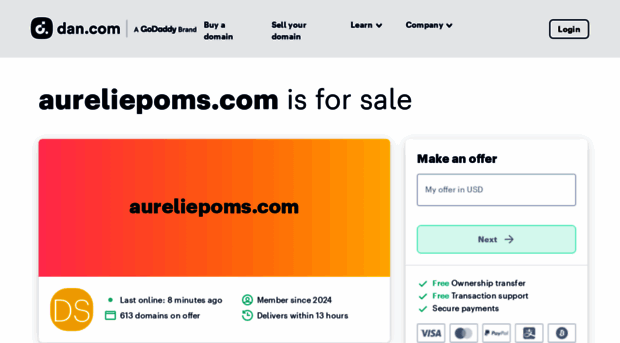 aureliepoms.com