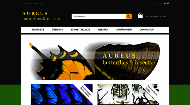 aureus-butterflies.de