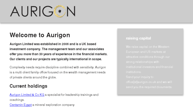 aurigon.com