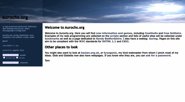 aurochs.org