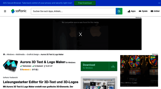 aurora-3d-text-logo-maker.softonic.de