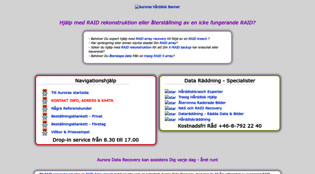 aurora-raid-recovery.se