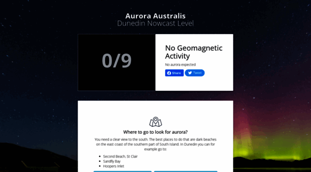 auroraalert.otago.ac.nz